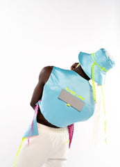 Bucket hat Space Armour Blue