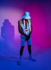 Bucket hat Space Armour Blue