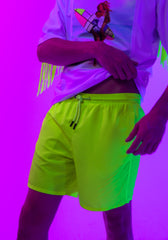 Shorts Swimsuit Neon Yellow