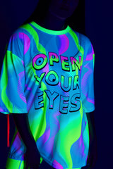 T-shirt Open Your Eyes Pink